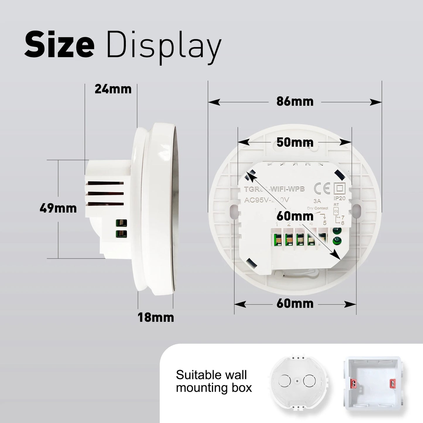 Beok Tuya Smart WiFi Thermostat