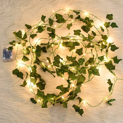 2M-10M Flower Leaf String Lights