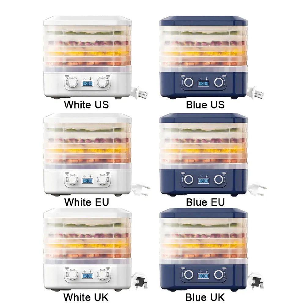 5-Layer Intelligent Fruit & Vegetable Dehydrator