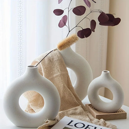 Ceramic Circle Vase