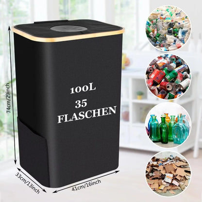 100L Large Deposit Bottle Collection Container with Lid