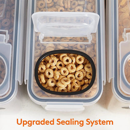 4L Airtight Cereal Storage Containers with Lids