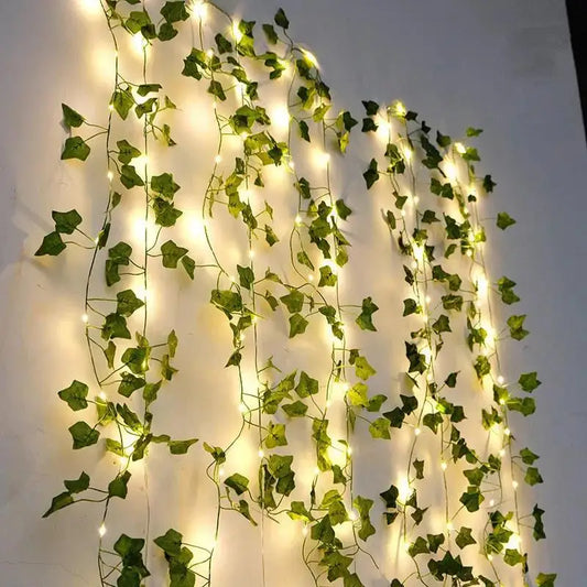 2M-10M Flower Leaf String Lights