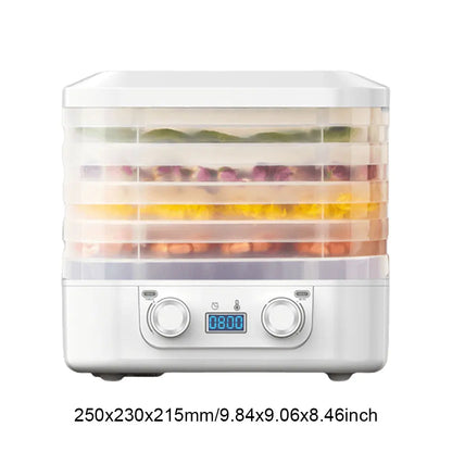 5-Layer Intelligent Fruit & Vegetable Dehydrator