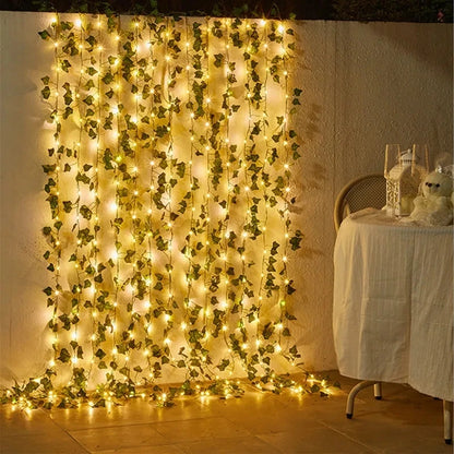 2M-10M Flower Leaf String Lights